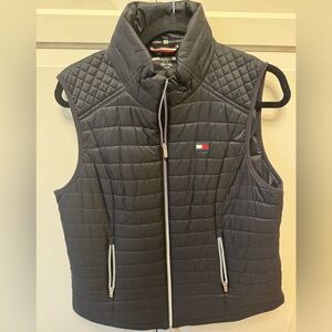 Tommy Hilfiger Black Quilted Vest